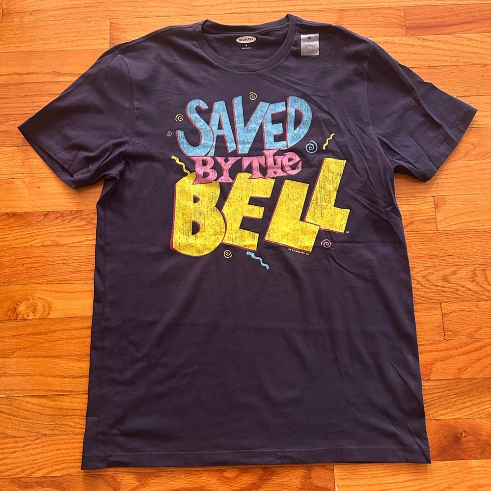 Old Navy Navy 'Saved By The Bell' Graphic Tee